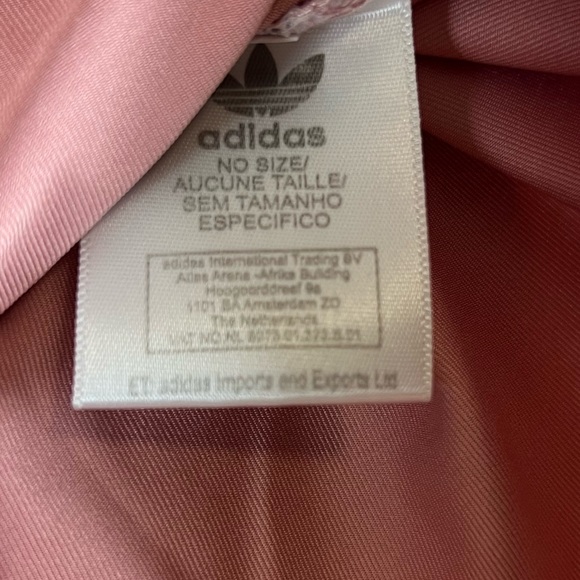 Adidas Rose Pink Sleeveless Crop Tank Top Size M - Picture 6 of 6
